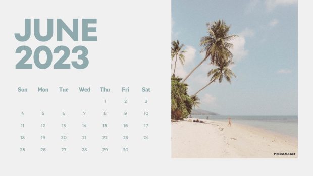 June 2023 Calendar HD Wallpaper Free download.