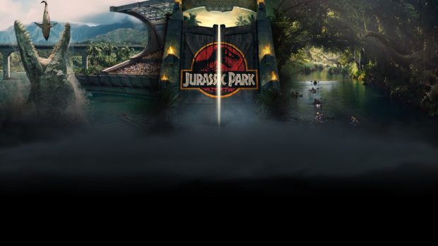 Jurassic Park Wide Screen Background HD.