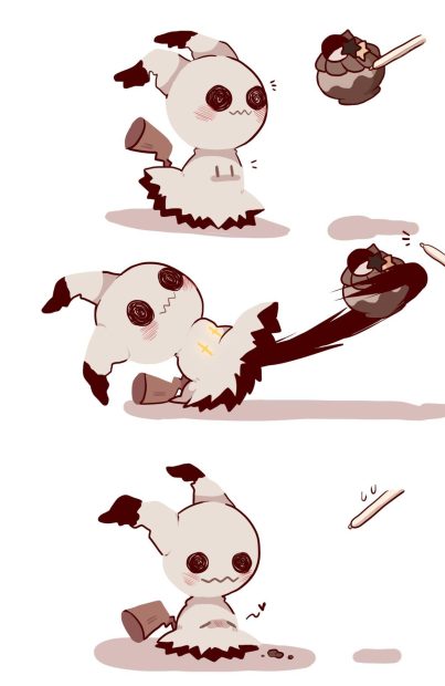 Kawaii Mimikyu Wallpaper HD.