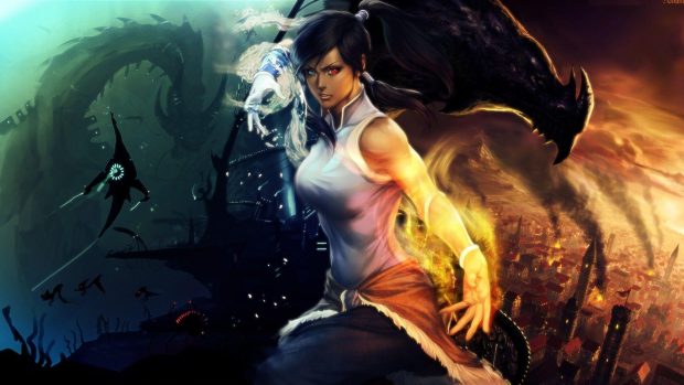 Korra Desktop Wallpaper.