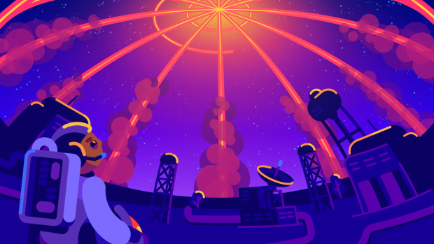 Kurzgesagt Wide Screen Wallpaper.