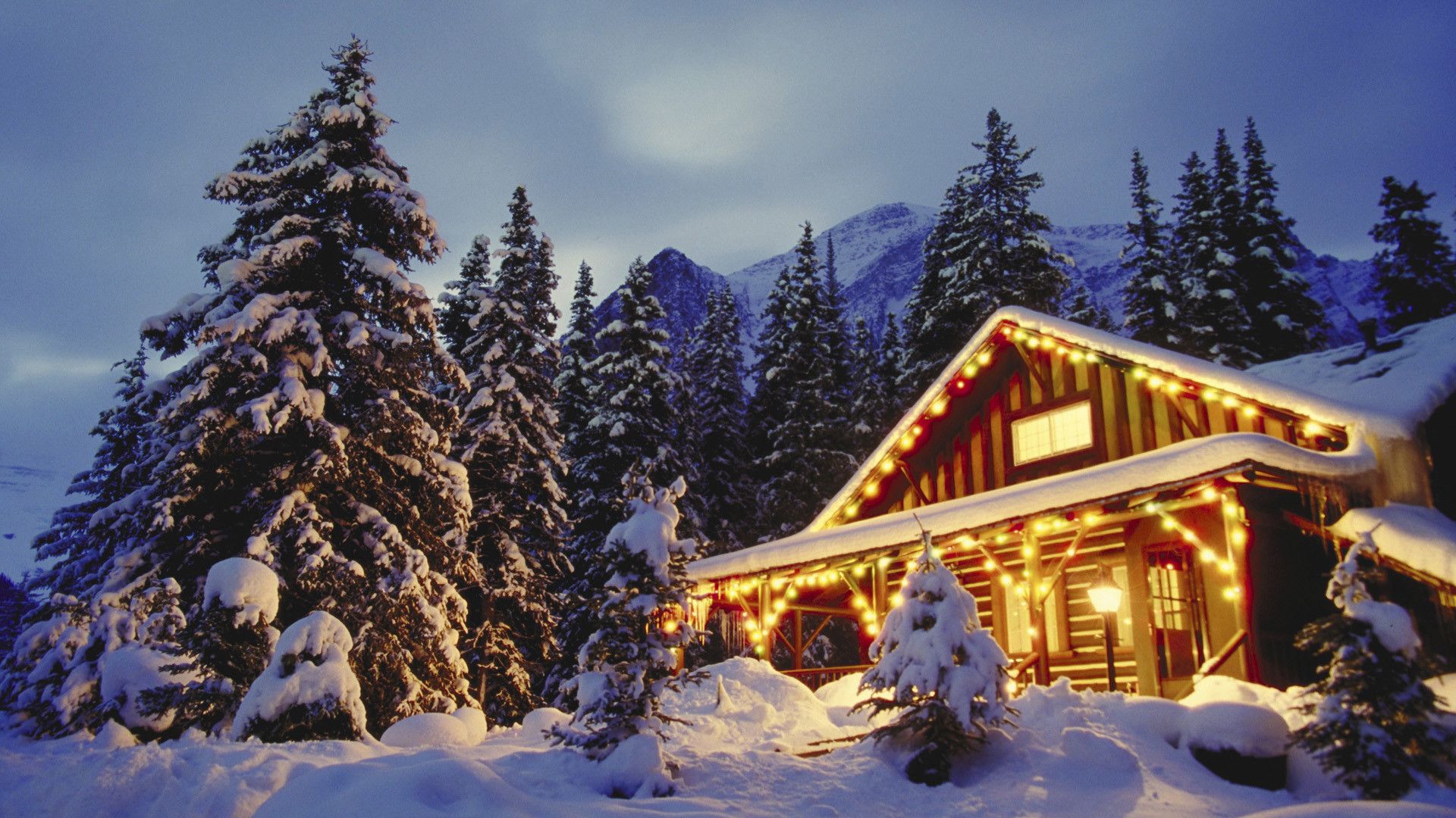 Christmas Cabin wallpaper by natalyanton95  Download on ZEDGE  11c1