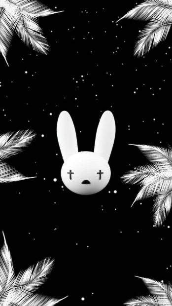 Logo Bad Bunny Wallpaper HD.