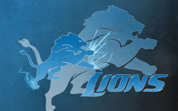 Logo Detroit Lions Wallpaper HD.