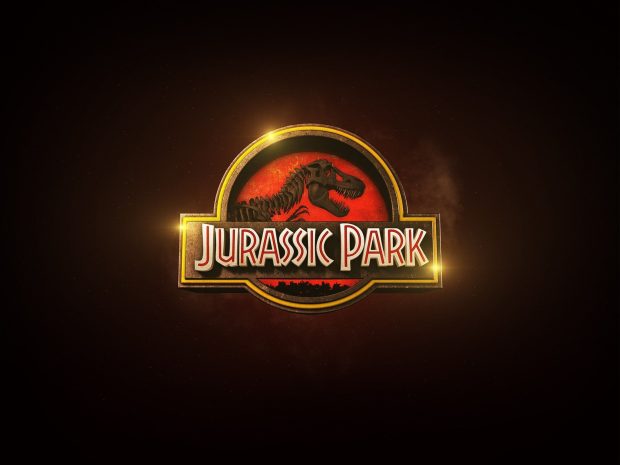 Logo Jurassic Park Background HD.