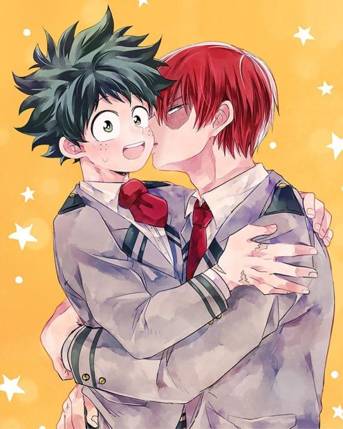 Love Tododeku Wallpaper HD.