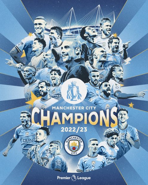Manchester City UEFA Champions League 2023 Champions (5).