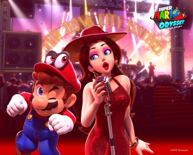 Mario Odyssey Wallpaper HD.