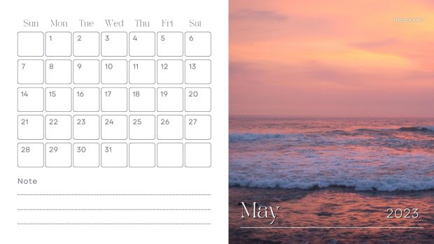 May 2023 Desktop Background.