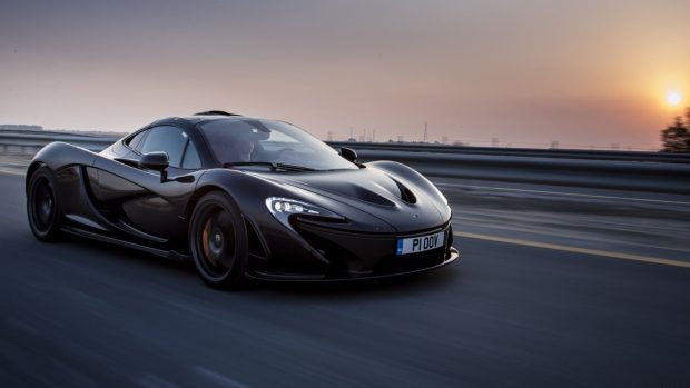 Mclaren P1 Wide Screen Wallpaper.