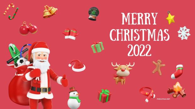 Merry Christmas 2022 Background.