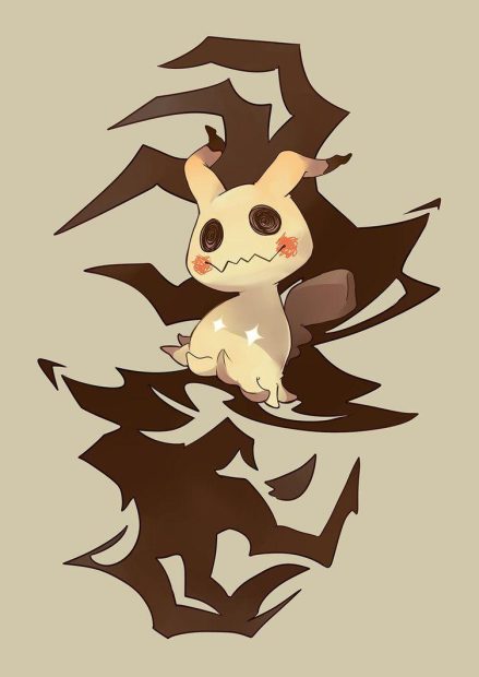 Mimikyu Art Wallpaper HD.