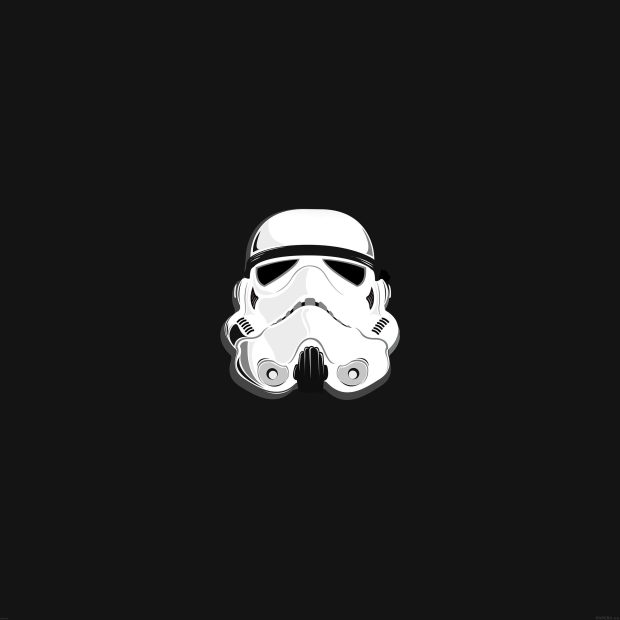 Minimalist Cool Star Wars Wallpaper HD.