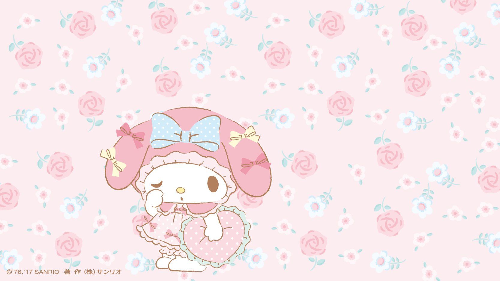  Be Positive   MY MELODY WALLPAPER This is the matching