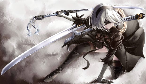 Nier Automata Background High Quality.