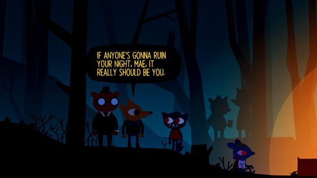 Night In The Woods HD Wallpaper Computer.
