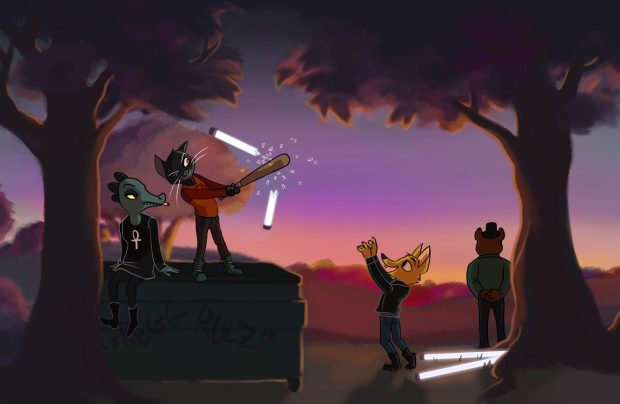Night In The Woods Wallpaper HD.