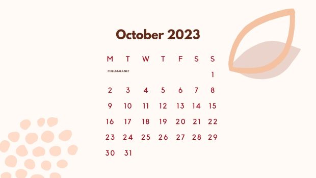 October 2023 Background Wallpaper (2).