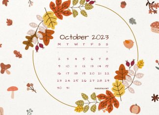 October 2023 Calendar Background for Desktop (2).