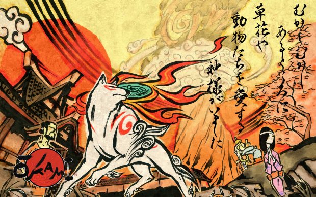 Okami HD Wallpaper Computer.