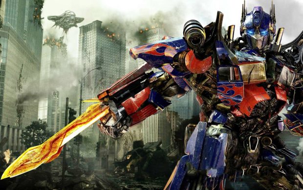 Optimus Prime Wide Screen Wallpaper HD.