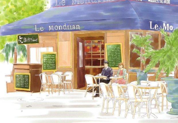 PC Anime Cafe Background HD.