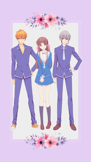 Phone Fruits Basket Wallpaper HD.