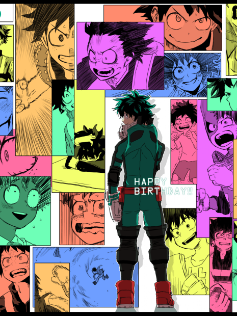 Phone Midoriya Wallpaper HD.