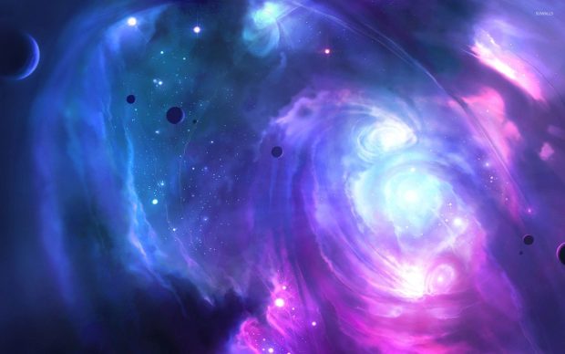 Purple Galaxy Image Free Download.