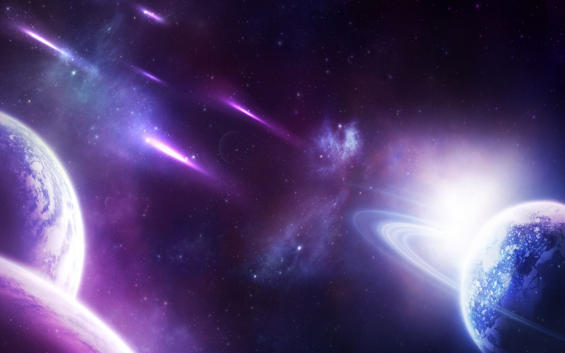 Purple Galaxy Aesthetic Wallpapers  Wallpaper Cave
