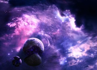 Purple Galaxy Wallpaper Free Download.