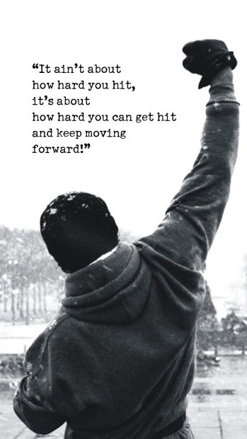Quotes Rocky Wallpaper HD.