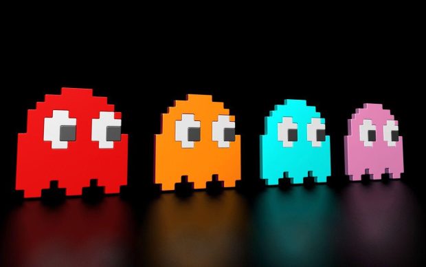 Retro Pacman Wallpaper HD.