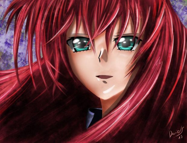 Rias Gremory Desktop Image.