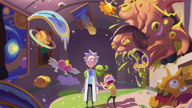 Rick And Morty Desktop Wallpaper HD 1080p.