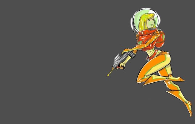 Samus Wide Screen Wallpaper.