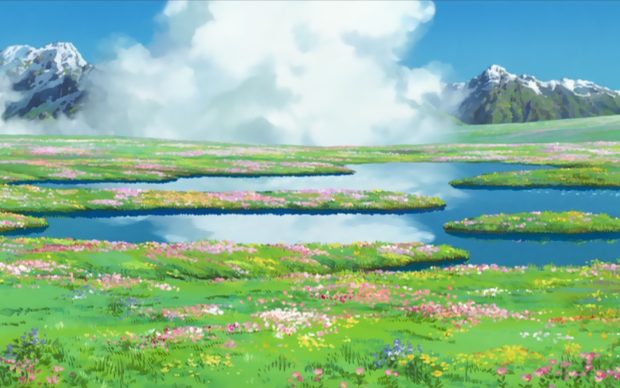 Screen Howl s Moving Castle Desktop Wallpaper HD.