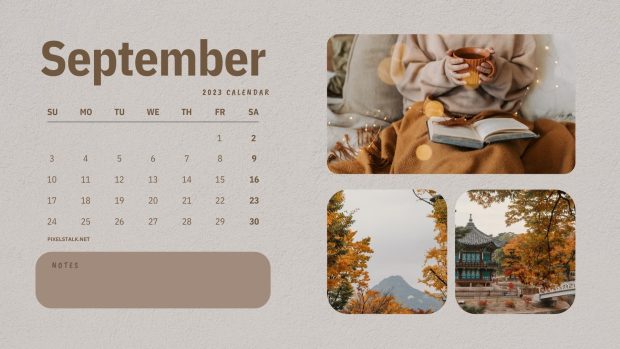 September 2023 Calendar Backgrounds Desktop.