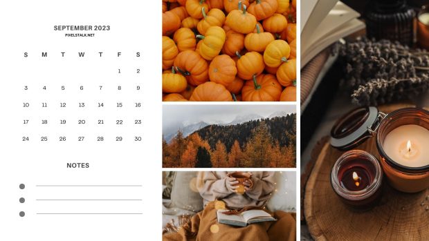September 2023 Calendar Backgrounds High Quality.