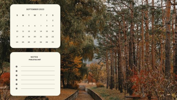 September 2023 Calendar Backgrounds High Resolution.