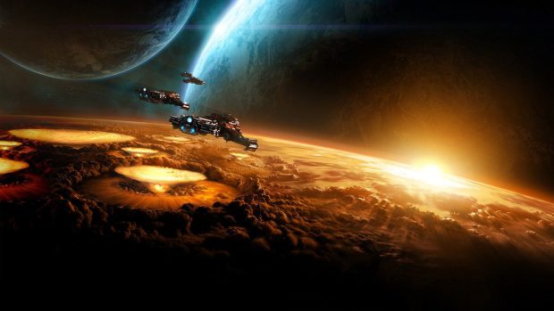 Starcraft Wide Screen Wallpaper.