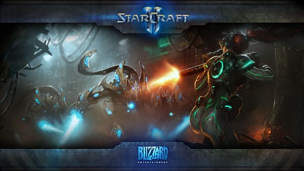 Starcraft Wide Screen Wallpaper HD.