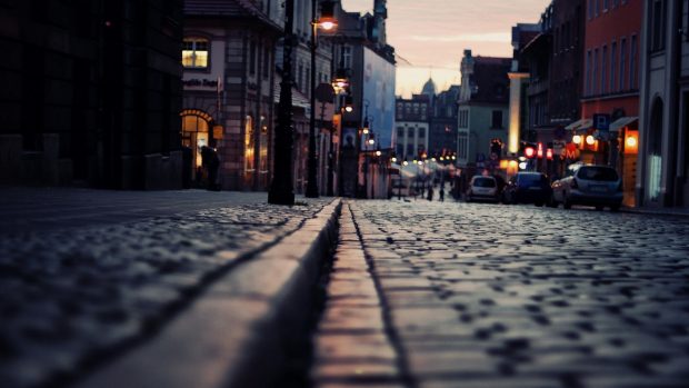 Street HD Wallpaper.