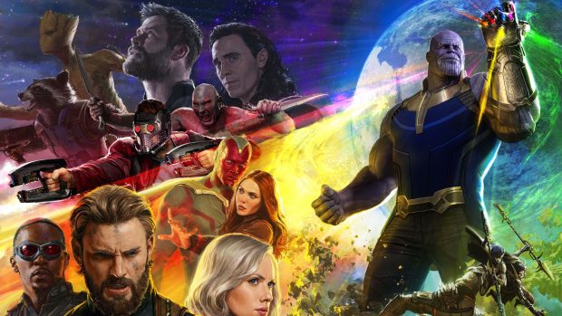 Thanos Infinity War Wallpaper HD.
