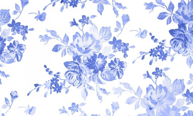 The latest Blue Flower Background.