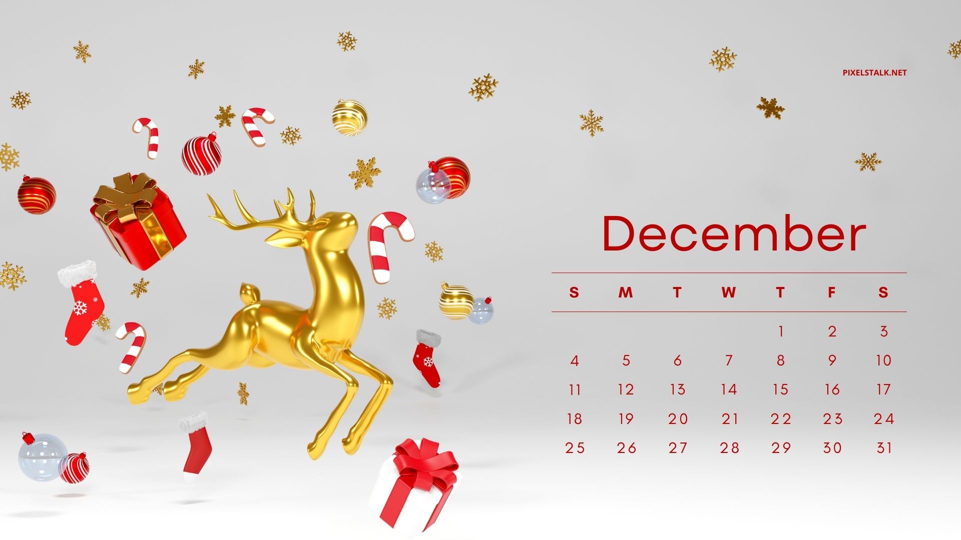 50 FREE December Wallpaper Calendar Designs For 2022