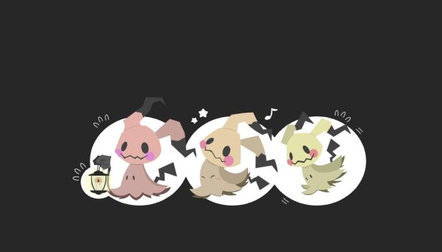 The latest Mimikyu Background.