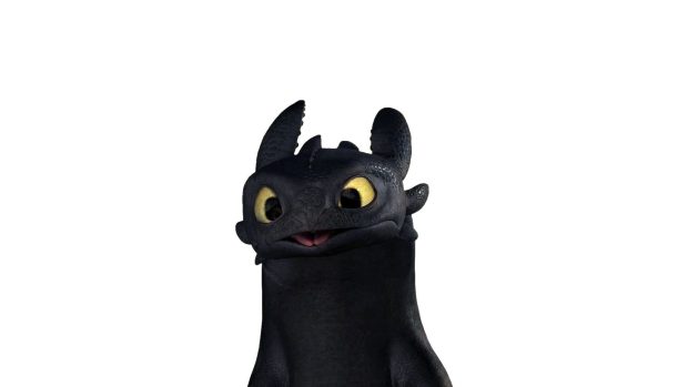 Toothless Wide Screen Wallpaper HD.