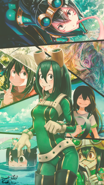 Tsuyu Asui Aesthetic Wallpaper HD.