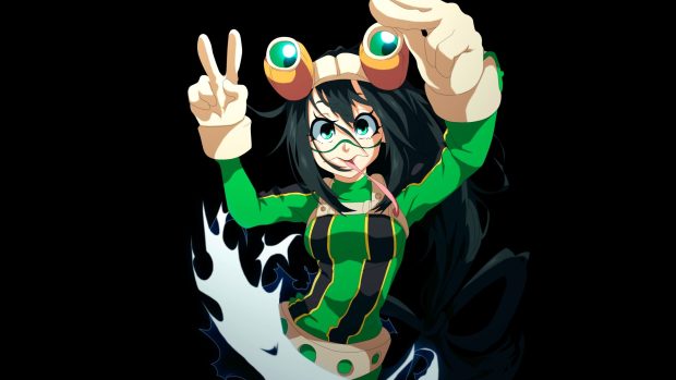 Tsuyu Asui HD Wallpaper Computer.